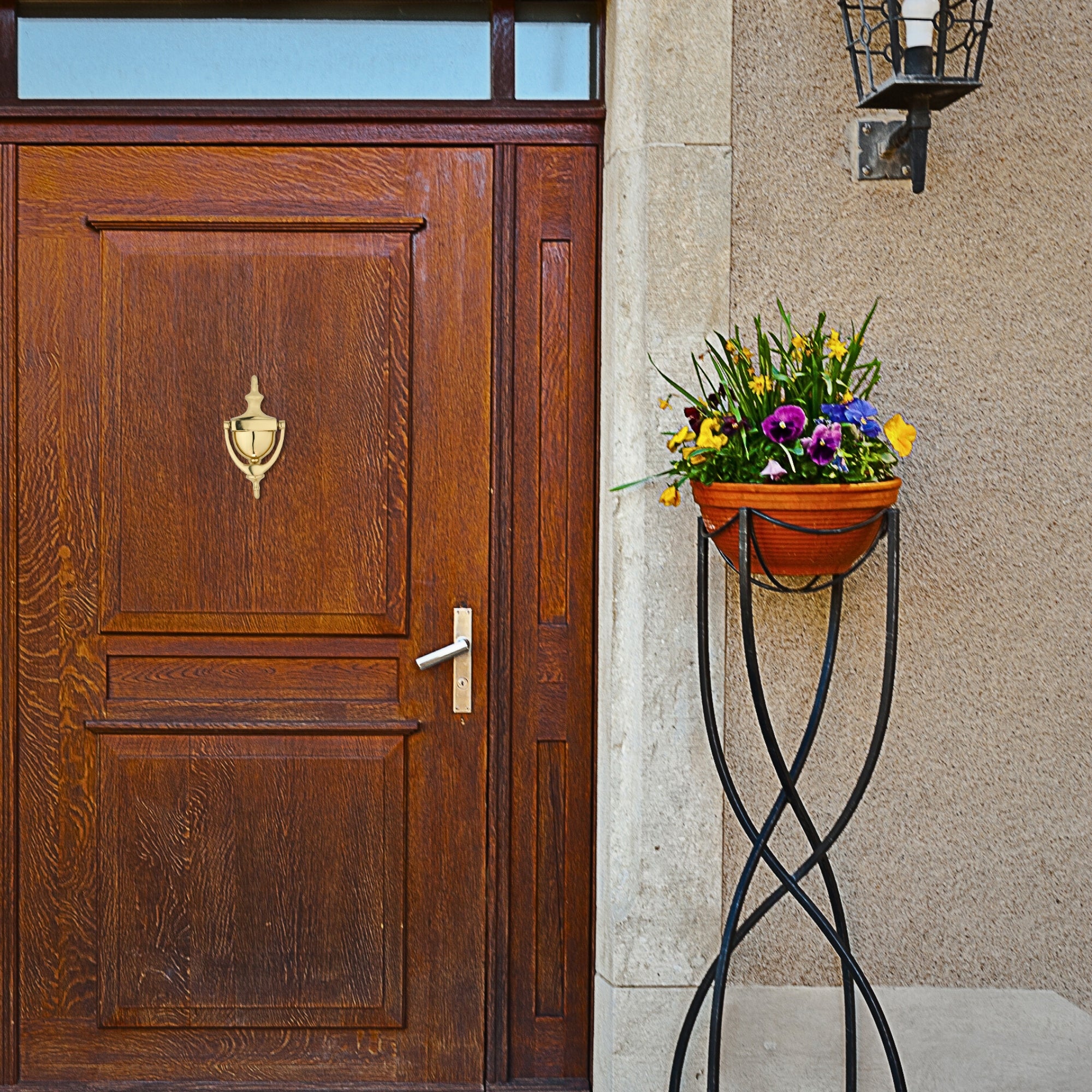 LamJum Solid Brass Door Knocker