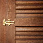 LamJum Solid Brass Swing Bar Door Lock